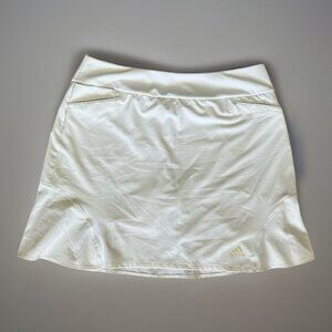 Adidas Flare Skort White Women’s Size Large Long Tall Golf Tennis Workout
